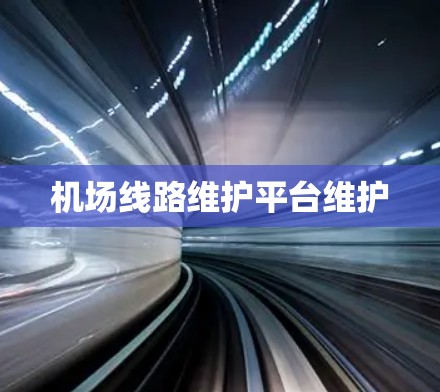 机场线路维护平台维护