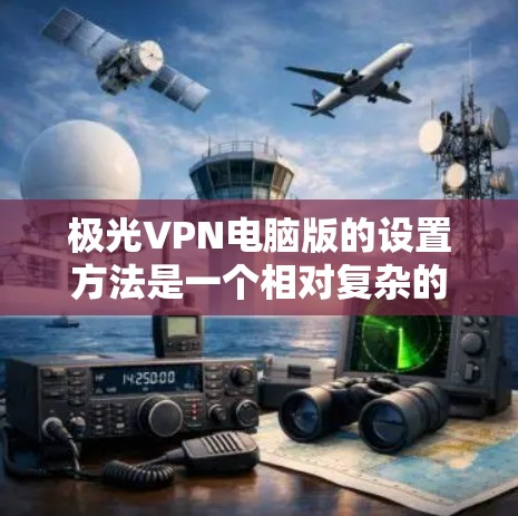 极光VPN电脑版的设置方法是一个相对复杂的过程，但只要按照以下步骤进行，可以确保配置和使用过程顺利。以下是一个详细的设置指南