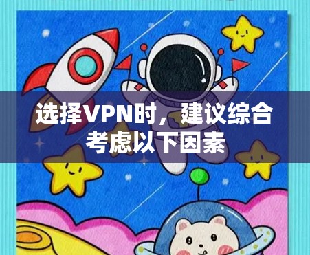 选择VPN时，建议综合考虑以下因素
