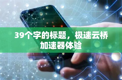 39个字的标题，极速云桥加速器体验