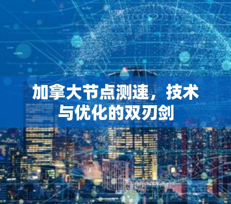 加拿大节点测速，技术与优化的双刃剑