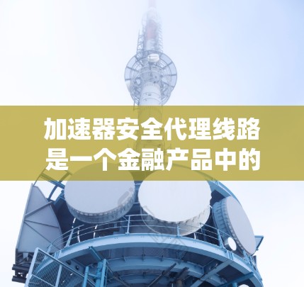 加速器安全代理线路是一个金融产品中的系统，旨在将高频率交易资金安全地流向保险支付机构，以降低风险并提高交易效率。以下是对该概念的详细分析