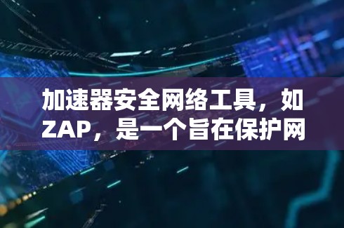 加速器安全网络工具，如ZAP，是一个旨在保护网络和数据的安全性工具。以下是对该工具的详细分析和推荐