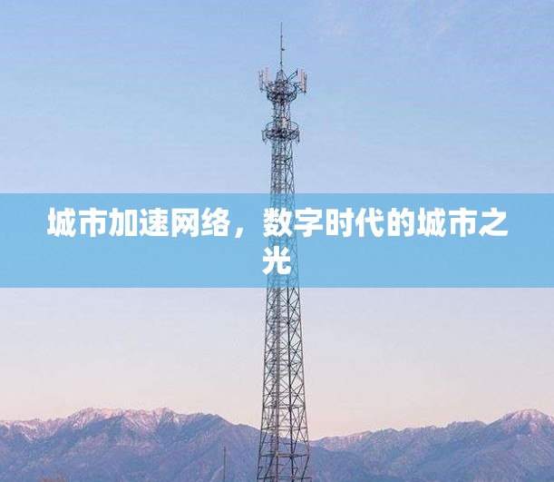 城市加速网络，数字时代的城市之光