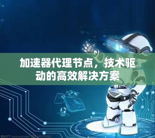 加速器代理节点，技术驱动的高效解决方案