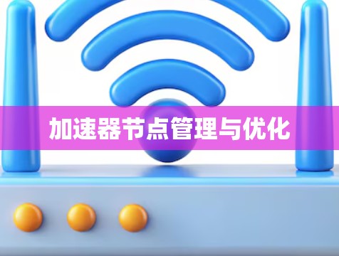 加速器节点管理与优化